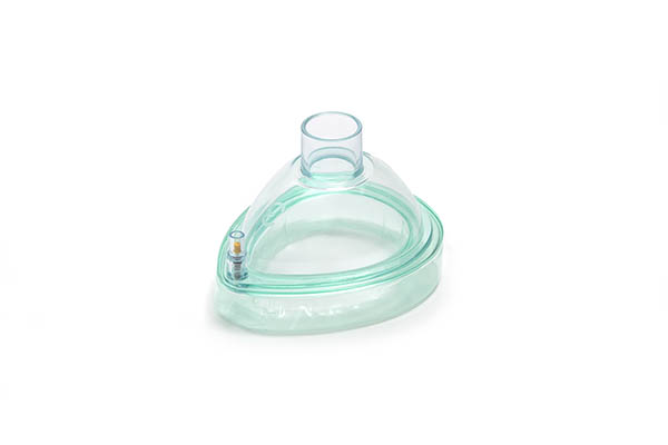 Anesthesiemasker met vanillegeur voor klein volwassenen, zonder haakring, maat 3