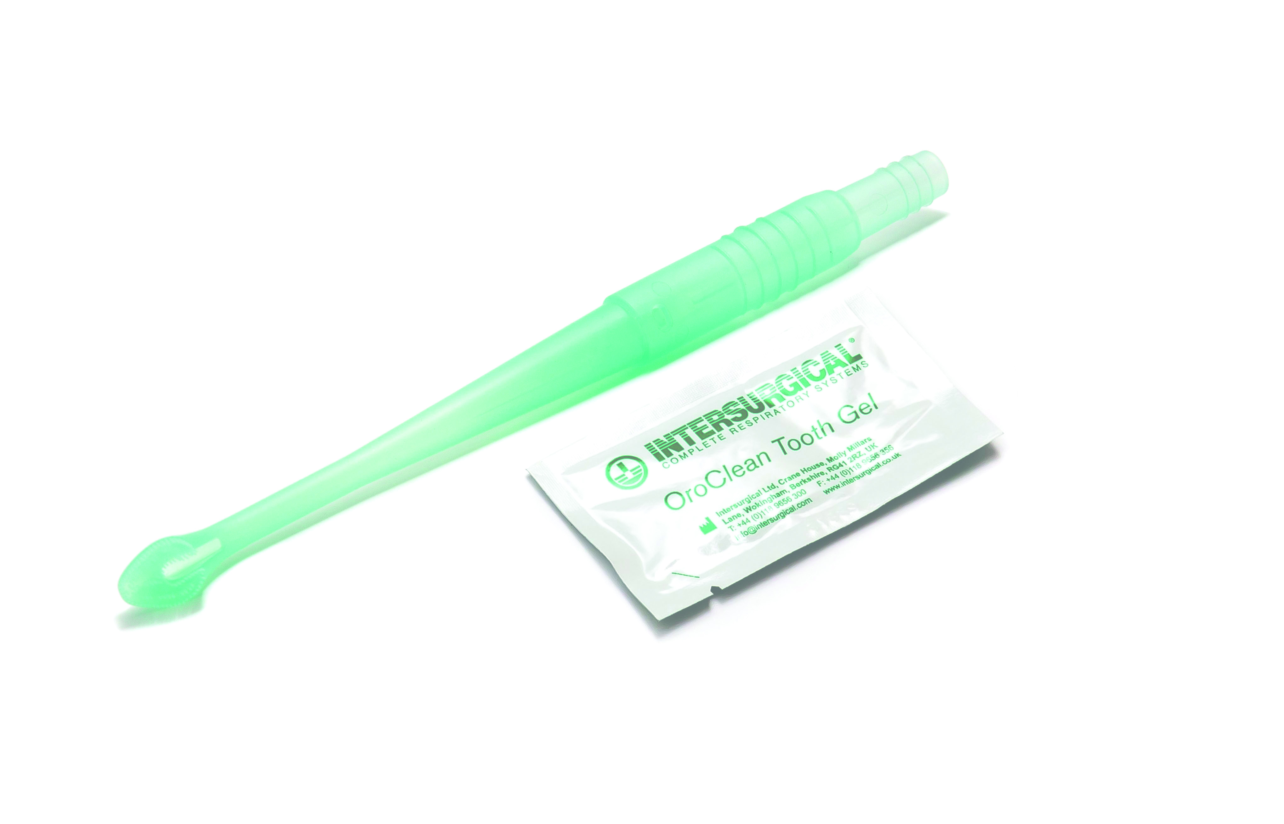 OroCare™ Aspire tandenborstel met zuigmogelijkheid en tandpasta