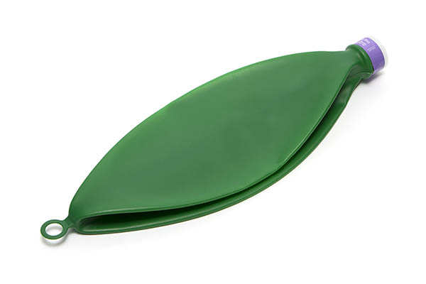 Beademingsballon, 2.0L - 22F nek met anti occlusie korf