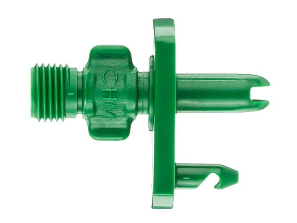 Quik-Connect™ Chemetron gasfitting, groen