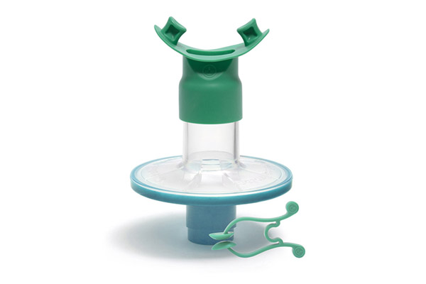 Pulmo-Protect™ longfunctie filter met flexibel mondstuk en neusklem(4)