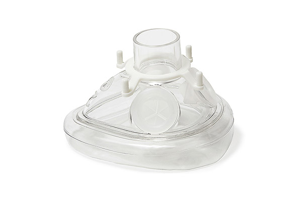 Explorer kinder endoscopiemasker met witte haakring, maat 2