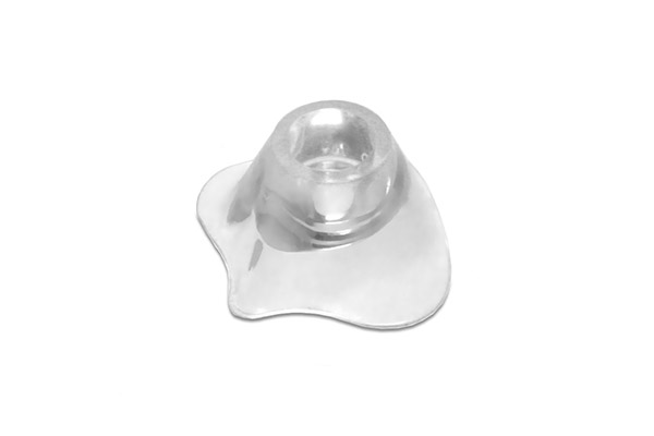 Rendell Baker transparant siliconen masker voor zuigelingen, maat 1