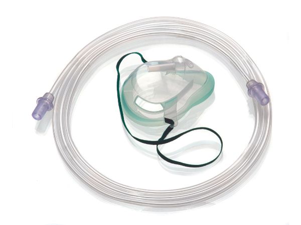 Intersurgical EcoLite™ medium concentratie zuurstofmasker voor kinderen met zuurstofslang van 2.1m