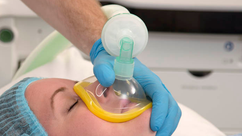 Assortiment anesthesiemaskers