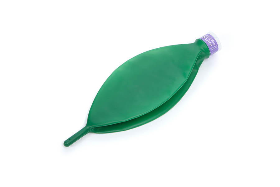 Beademingsballon, 0.5L - 15F nek met anti occlusie korf