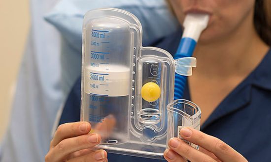 The SPIRO-BALL® incentive spirometer from Intersurgical