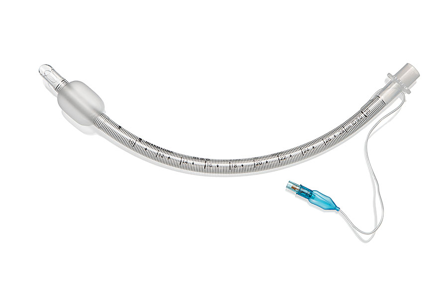 Gewapende endotracheale InterTube™ met High Volume Low Pressure (HVLP) cuff, maat 9.0, DEHP vrij