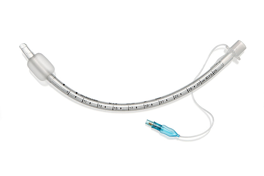 Gewapende endotracheale InterTube™ met High Volume Low Pressure (HVLP) cuff, maat 7.5, DEHP vrij
