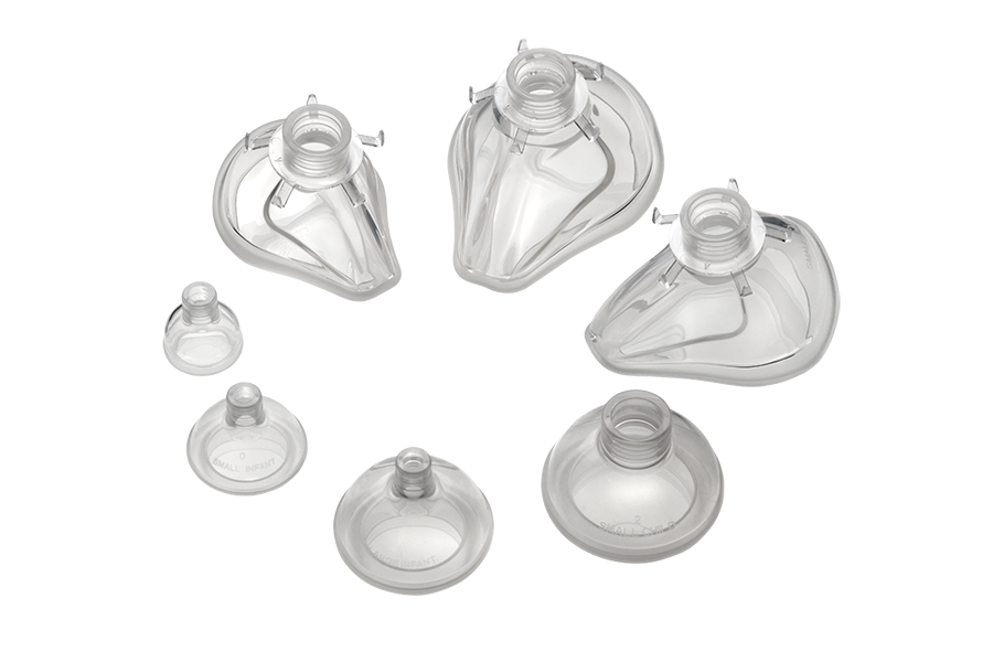 8848000-8848001-8848002-8848003-8848004-8848005-8848006-Group-ClearFlex-economy-silicone-anaesthetic-face-masks-web TRANSPARENT