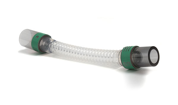 Smoothbore recht verbindingsstuk 22F-22M/15F, 210mm