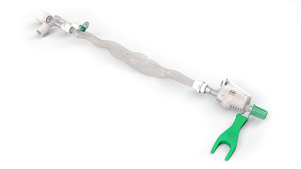 TrachSeal gesloten uitzuigsysteem voor op de tracheacanule, voor volwassenen, 24 uur, maat CH12