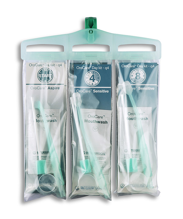 OroCare™ 24 uur dagset inclusief mondwater met chloorhexidine – q4